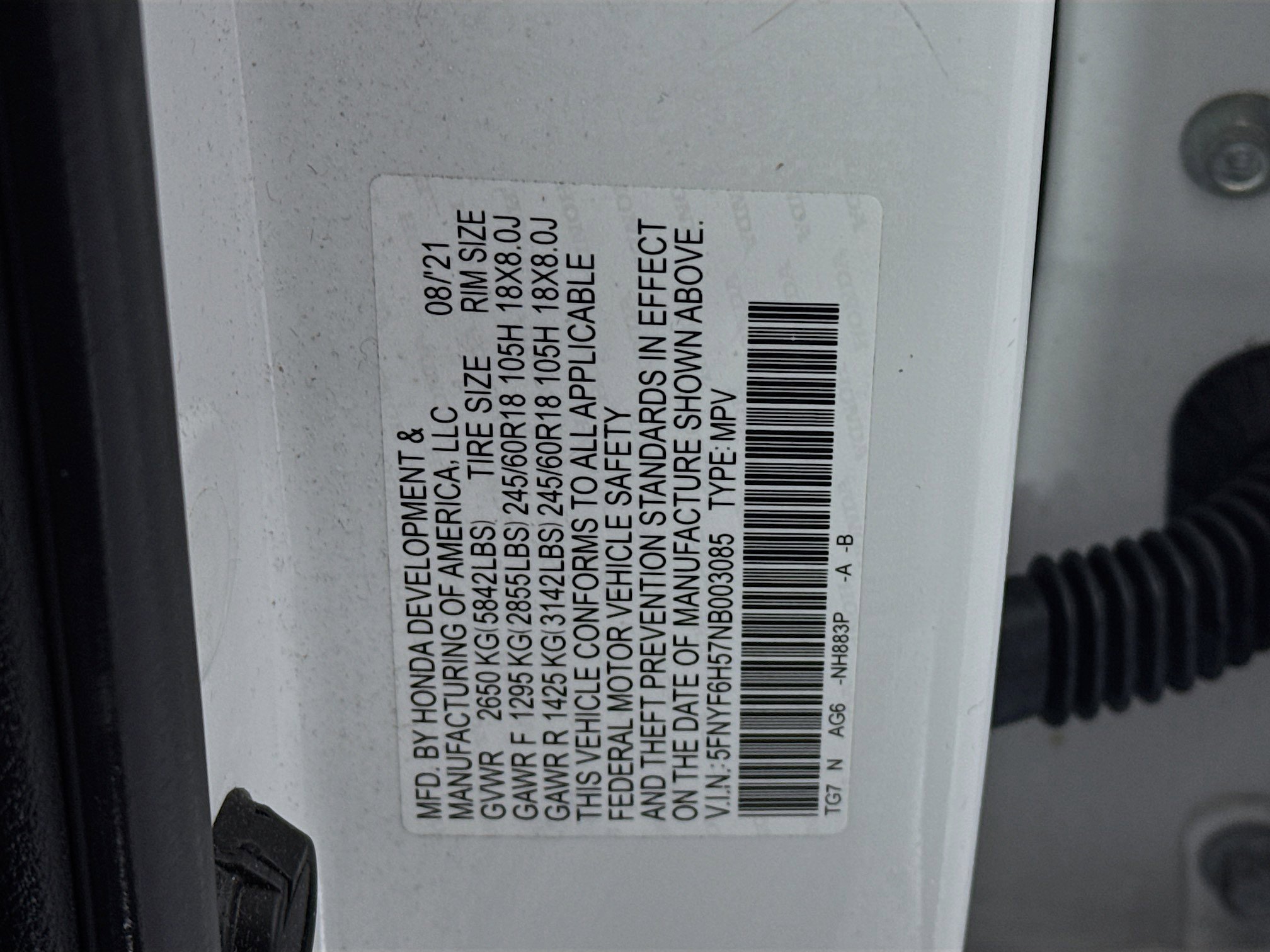 Certified 2022 Honda Pilot EX-L image 32