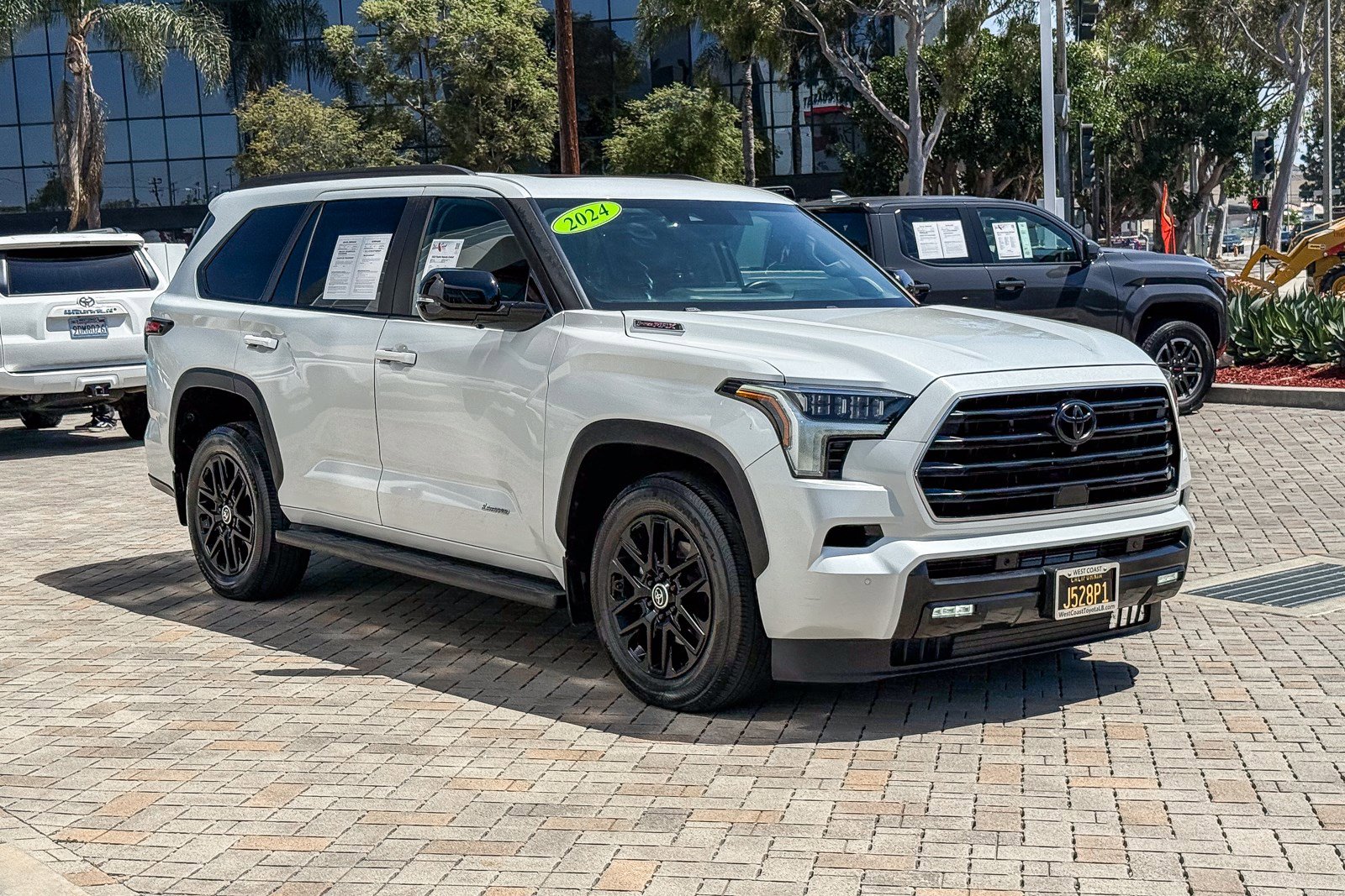 Used 2024 Toyota Sequoia Limited w/ Nightshade Package image 3