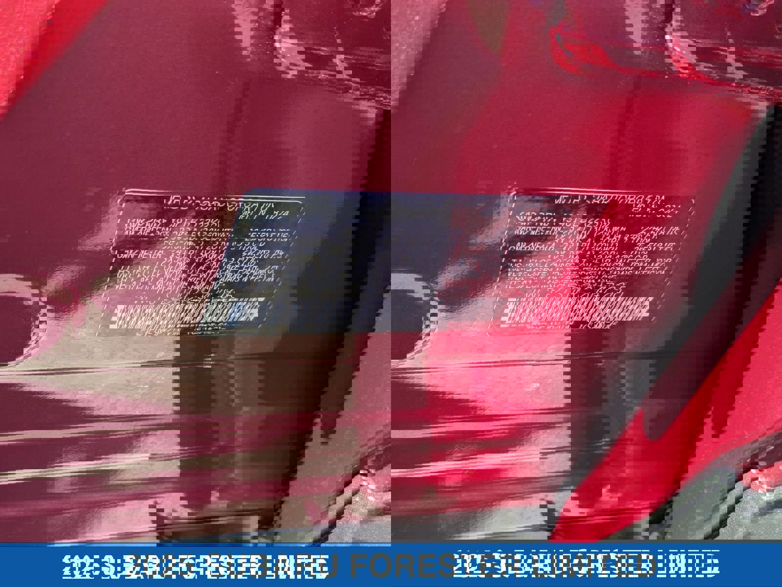 Used 2025 Subaru Forester Limited AWD/4WD image 40