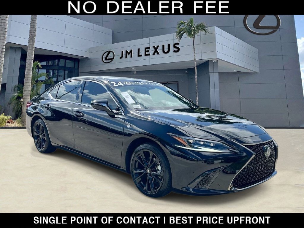 Certified 2024 Lexus ES 350 F Sport w/ Accessory Package (Z2)