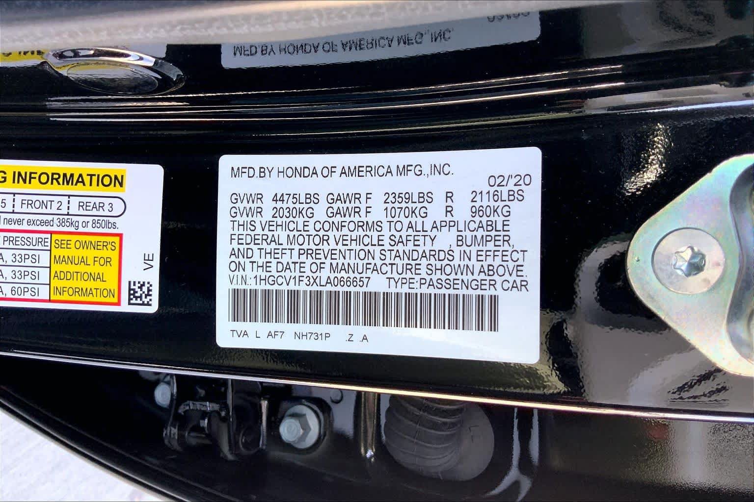 Used 2020 Honda Accord Sport image 35