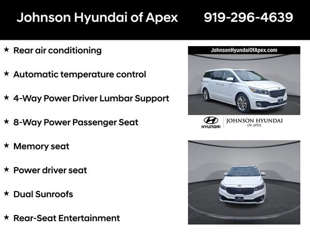 Used 2018 Kia Sedona SX Limited w/ SX Limited Prestige Package FWD image 12