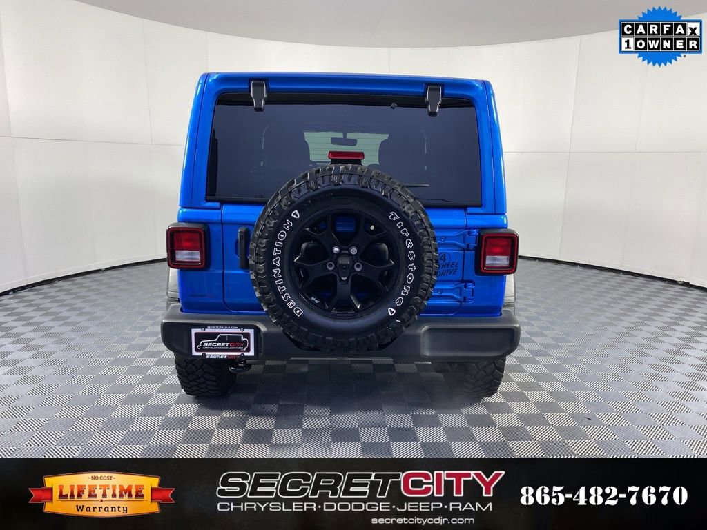 Used 2022 Jeep Wrangler Unlimited Sport image 6