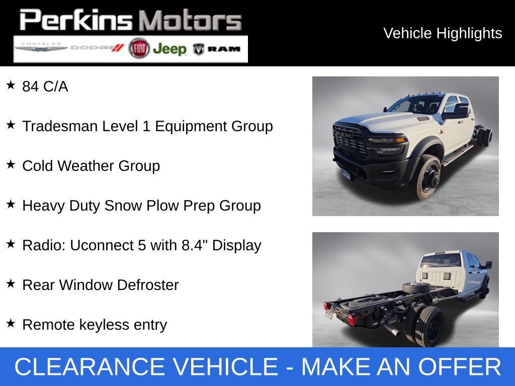 New 2026 RAM 4500 Tradesman AWD/4WD image 3