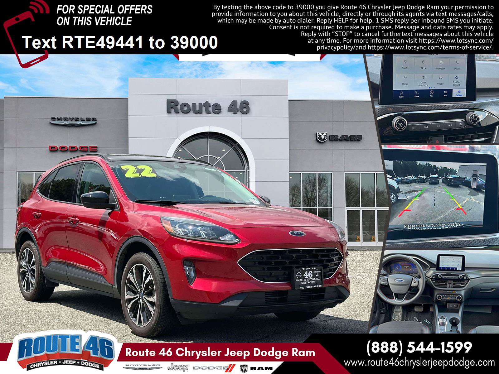 Used 2022 Ford Escape SEL w/ SEL Stealth AWD Package