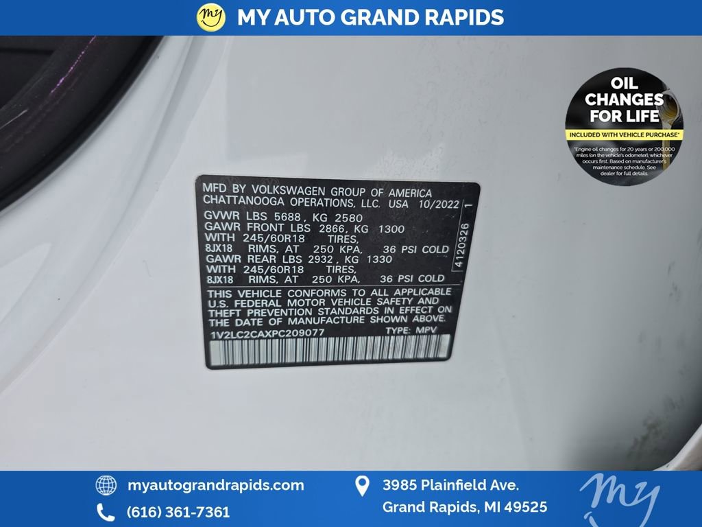 Used 2023 Volkswagen Atlas Cross Sport SE image 35