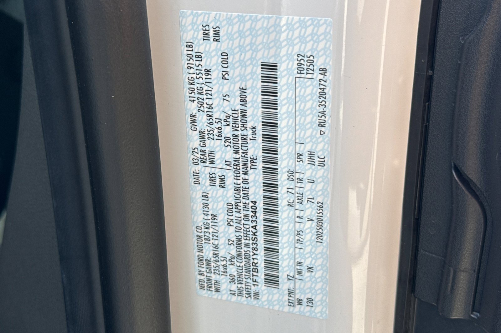 New 2025 Ford Transit 250 Low Roof w/ Upfitter Package image 26