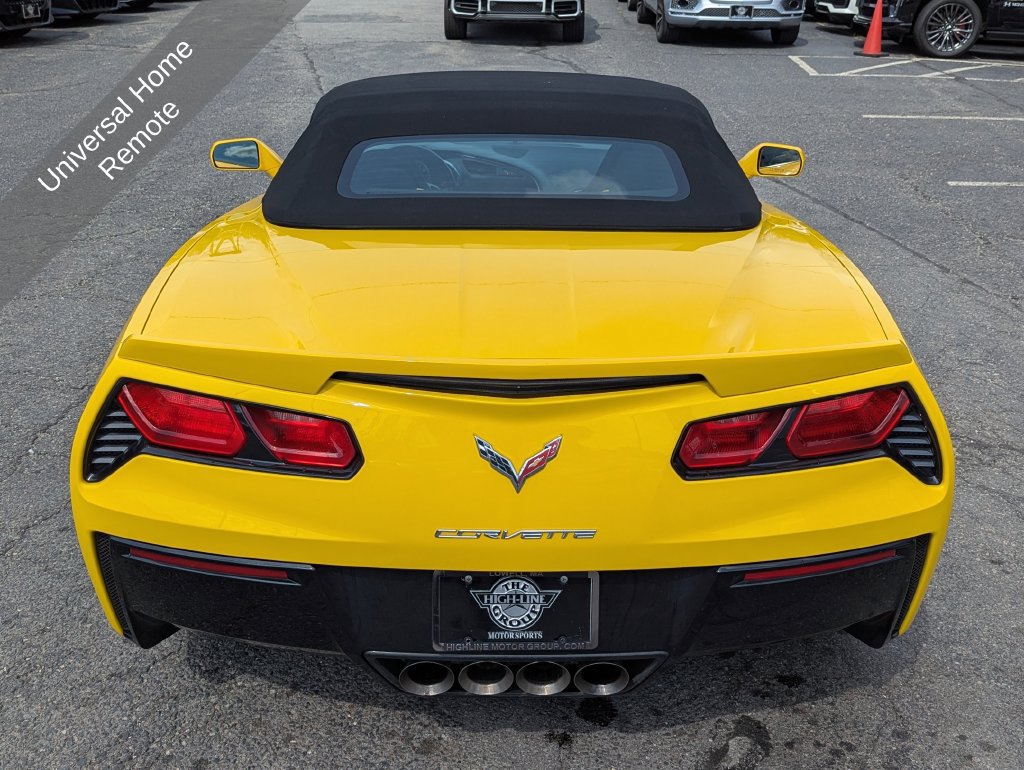 Used 2015 Chevrolet Corvette Stingray Convertible w/ 2LT Preferred Equipment Group RWD image 10