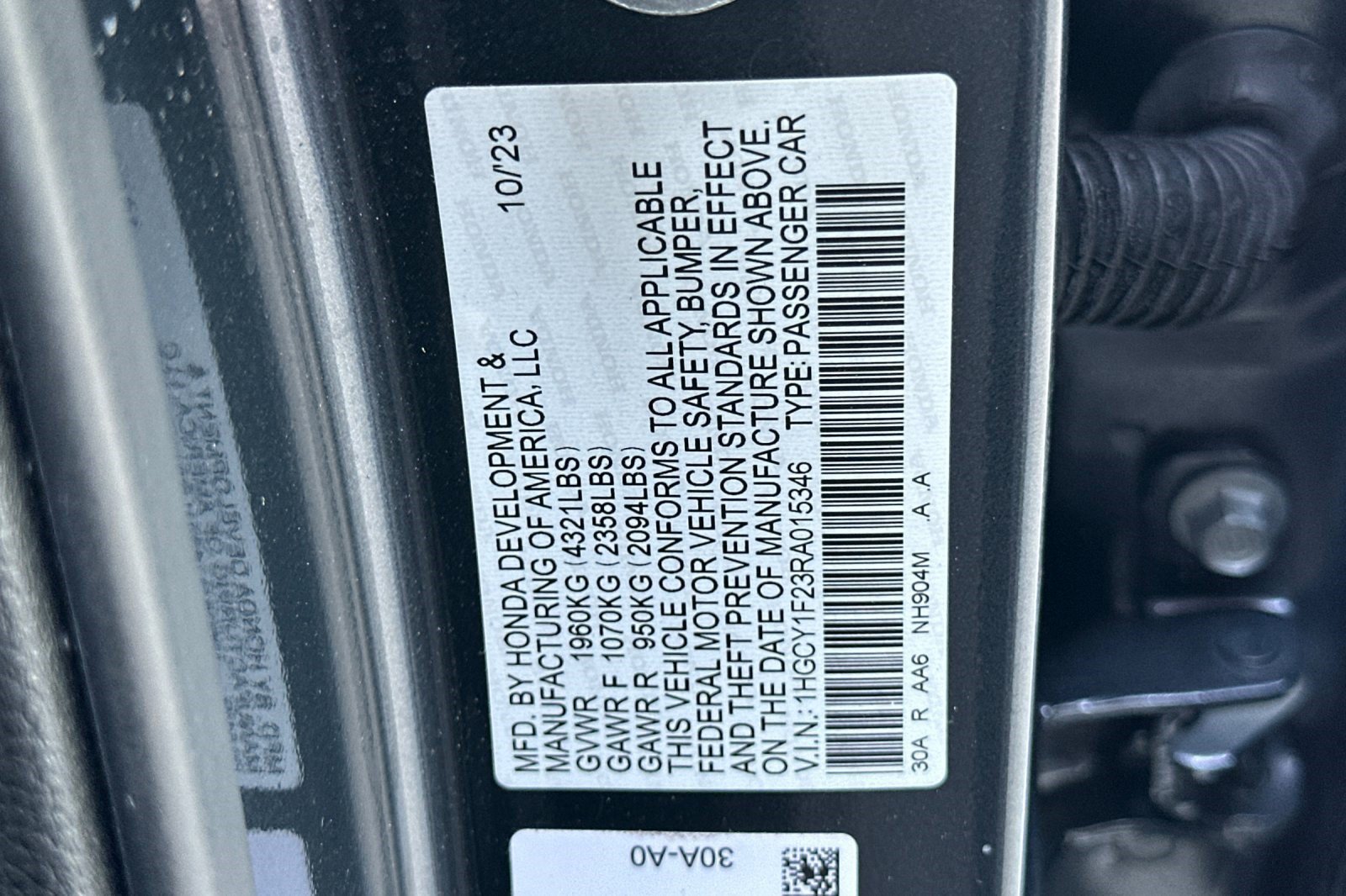 Used 2024 Honda Accord LX image 21
