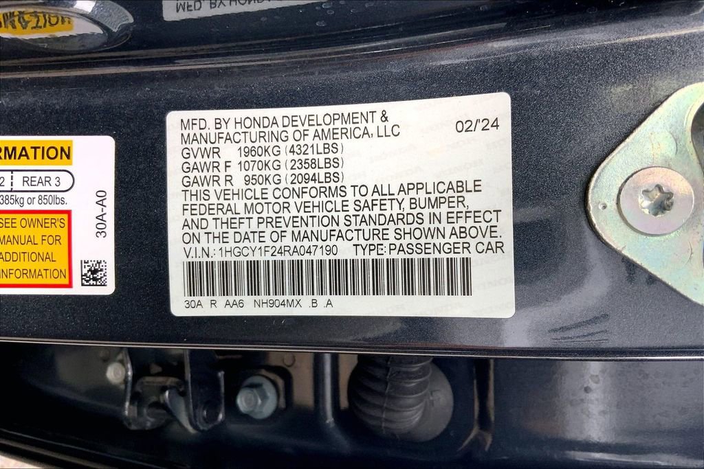 Used 2024 Honda Accord LX image 14