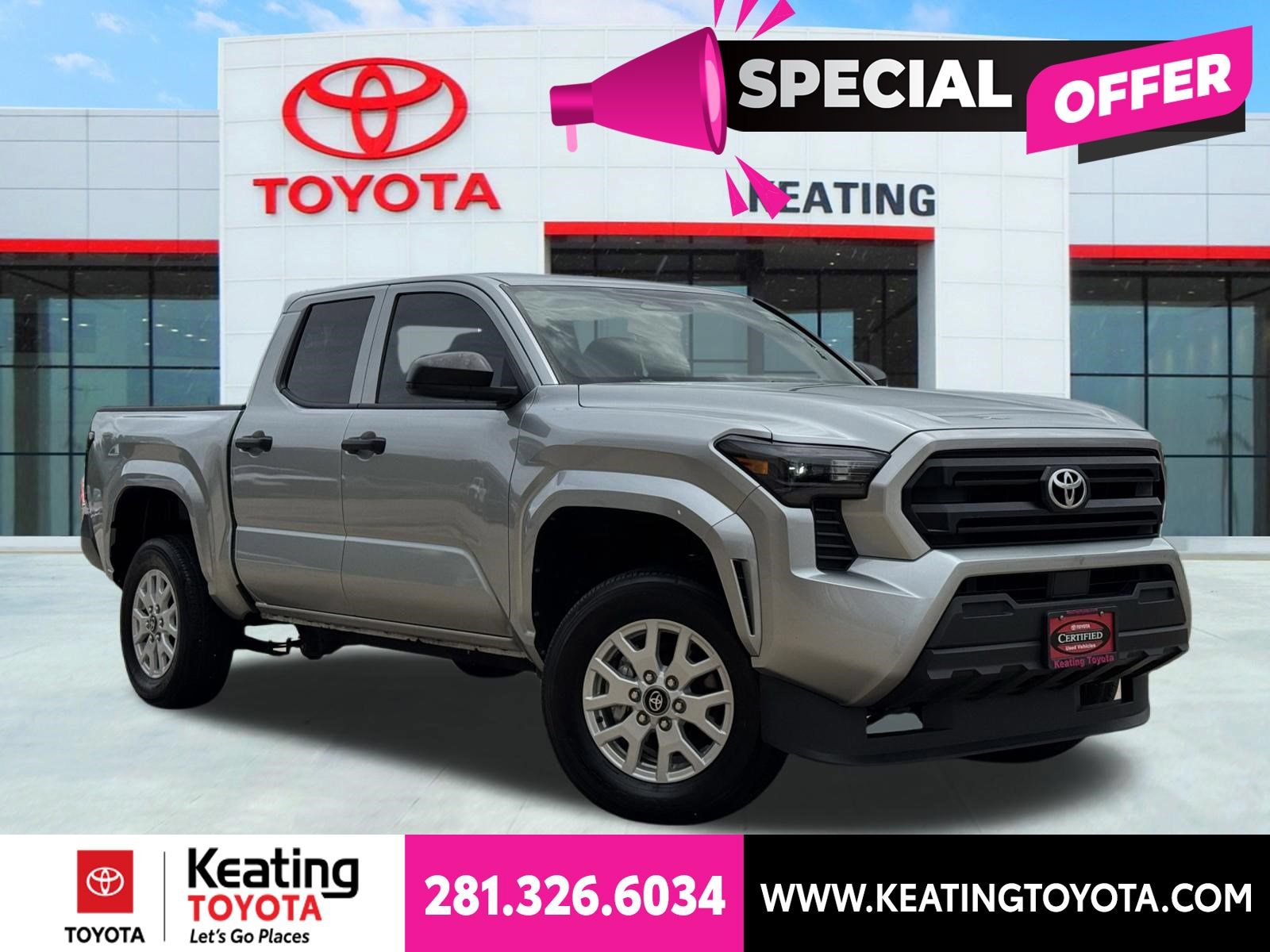 Certified 2025 Toyota Tacoma SR