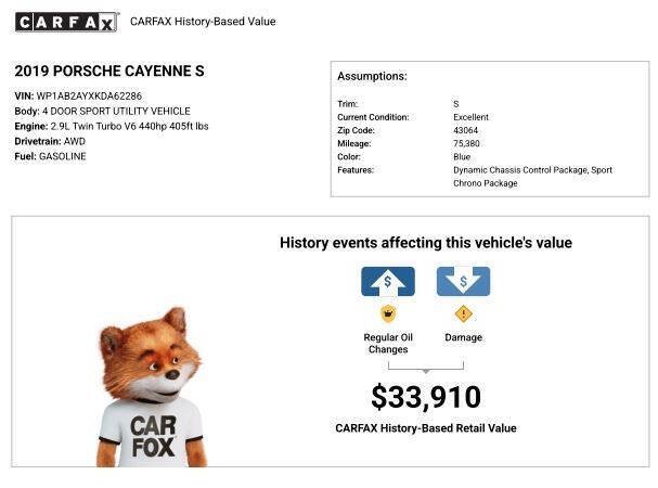 Used 2019 Porsche Cayenne S w/ Premium Package AWD/4WD image 13