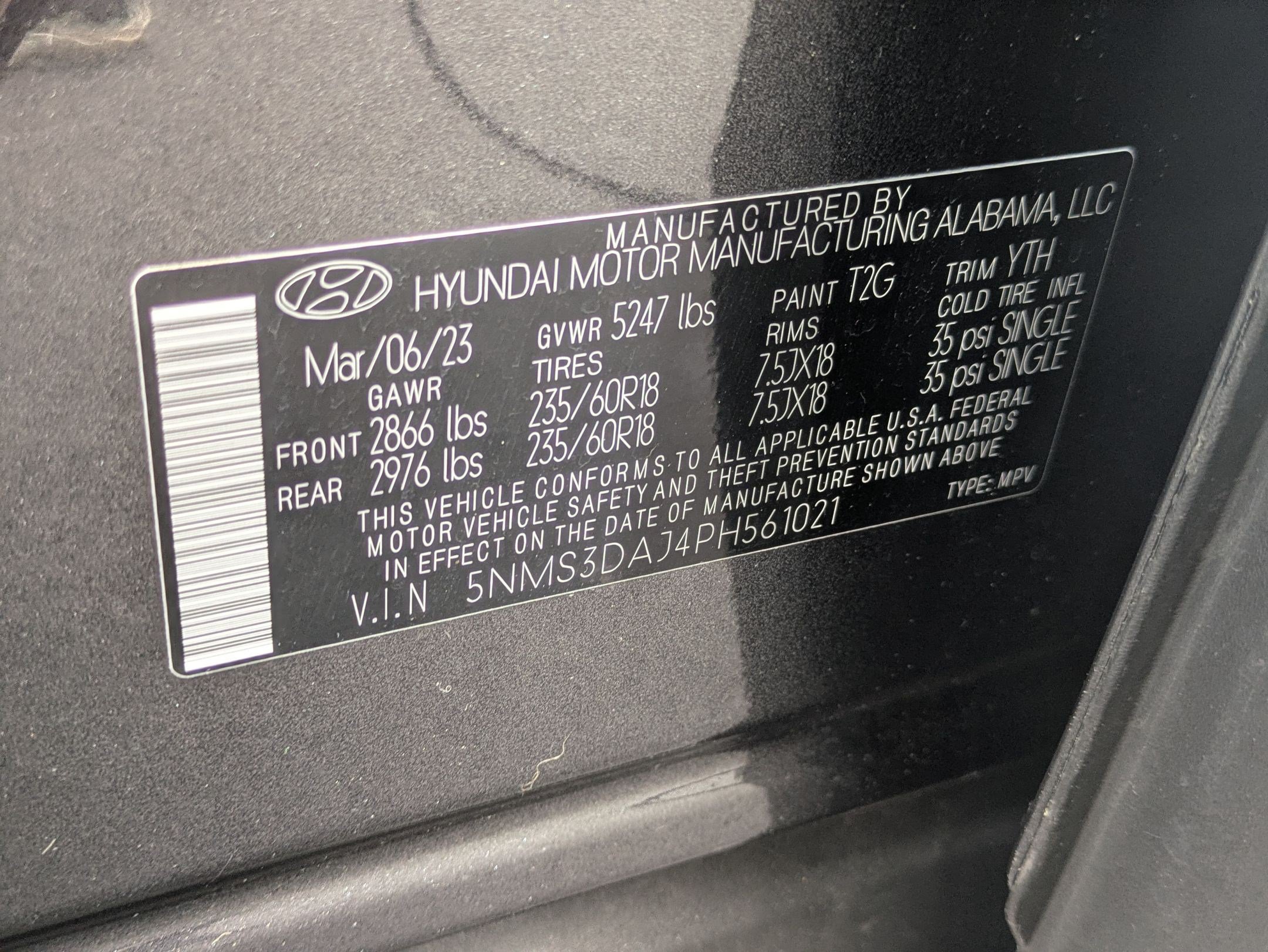 Certified 2023 Hyundai Santa Fe SEL w/ Premium Package AWD/4WD image 28