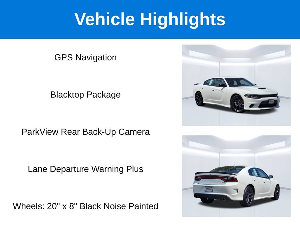 Used 2023 Dodge Charger GT w/ Blacktop Package RWD image 2