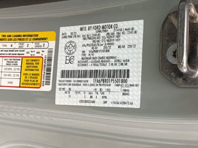 Certified 2023 Ford Mustang Mach 1 RWD image 31