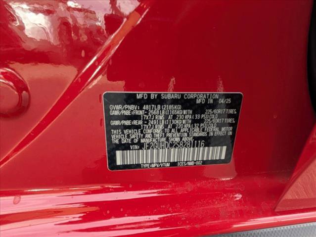 Used 2025 Subaru Crosstrek 2.0i Premium image 23