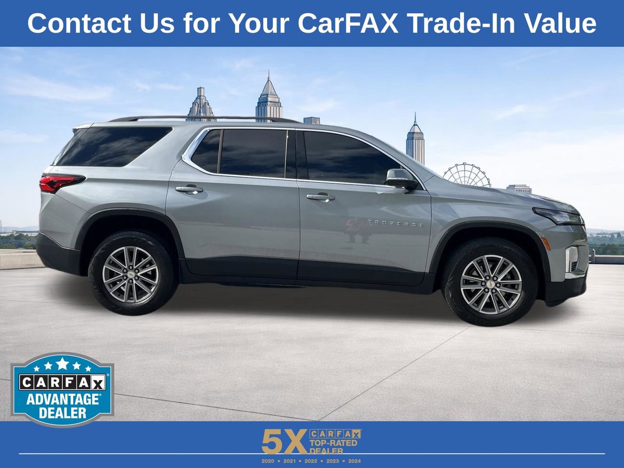 Used 2023 Chevrolet Traverse LT w/ LPO, Floor Liner Package AWD/4WD image 30