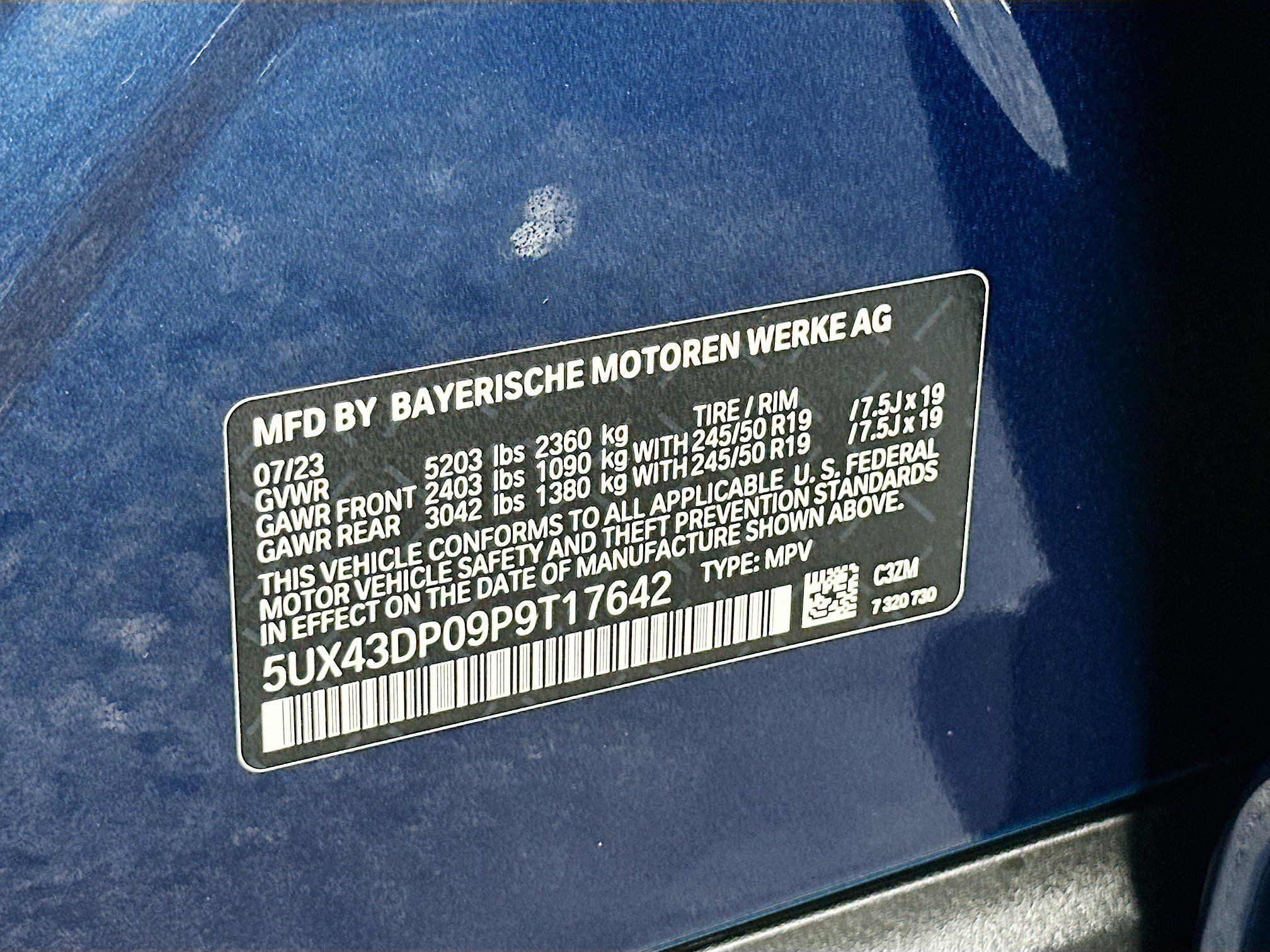 Certified 2023 BMW X3 sDrive30i w/ Convenience Package image 35