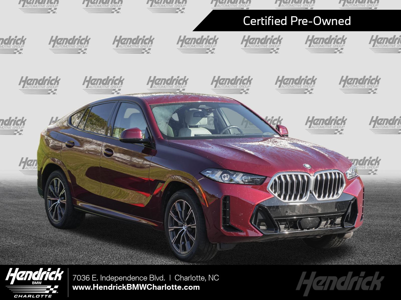 Certified 2025 BMW X6 xDrive40i