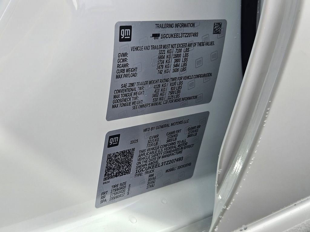 New 2026 Chevrolet Silverado 1500 RST w/ RST All Star Premium Package AWD/4WD image 46