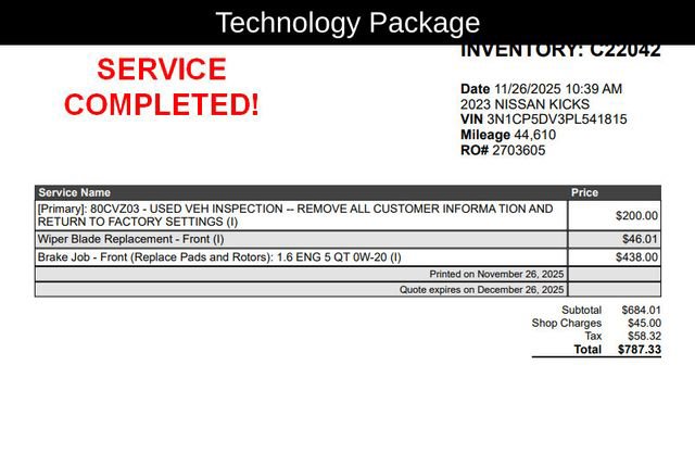 Used 2023 Nissan Kicks SR w/ SR Premium Package image 13