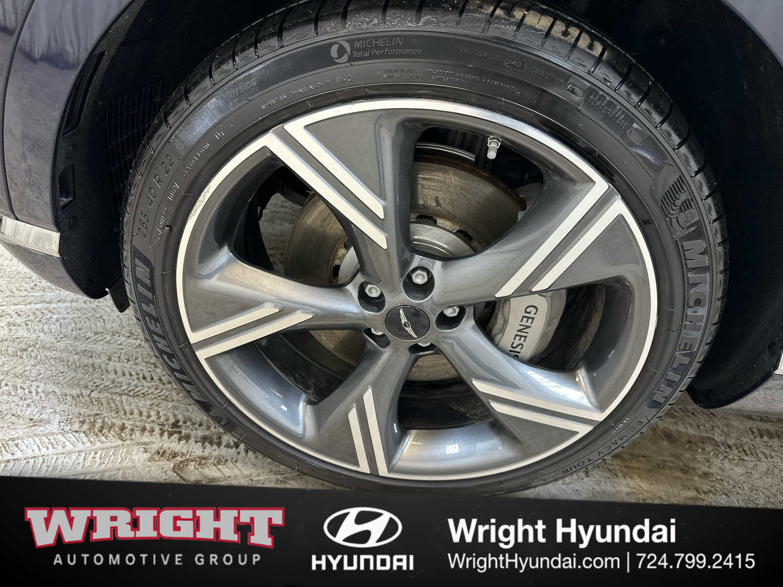 Certified 2025 Genesis GV80 3.5T Prestige AWD/4WD image 8
