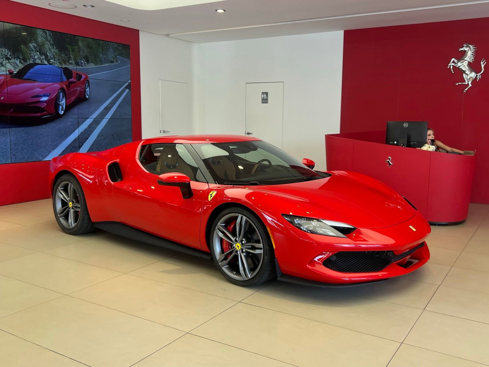 Used 2025 Ferrari 296 GTB RWD image 1