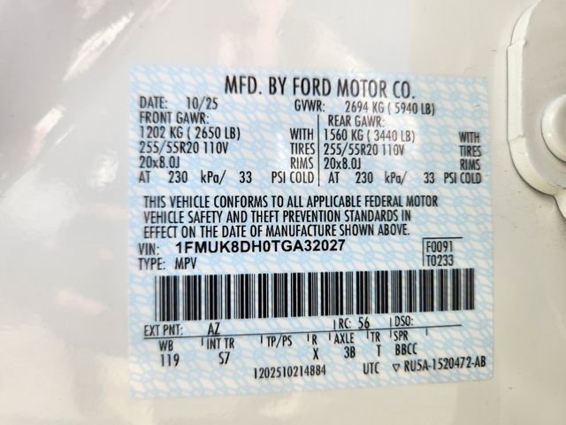 New 2026 Ford Explorer Active w/ Active Comfort Package image 24