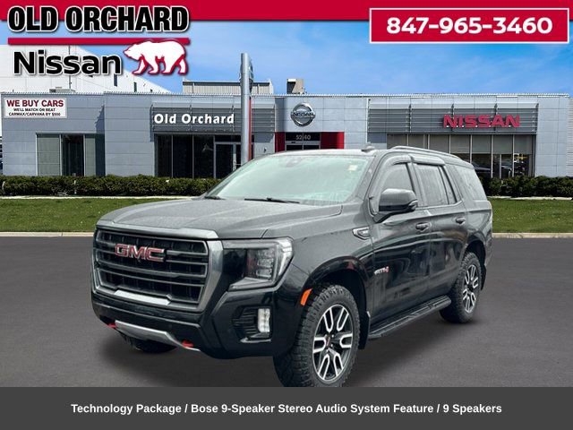 Used 2021 GMC Yukon AT4 w/ Rear Media and Nav Package