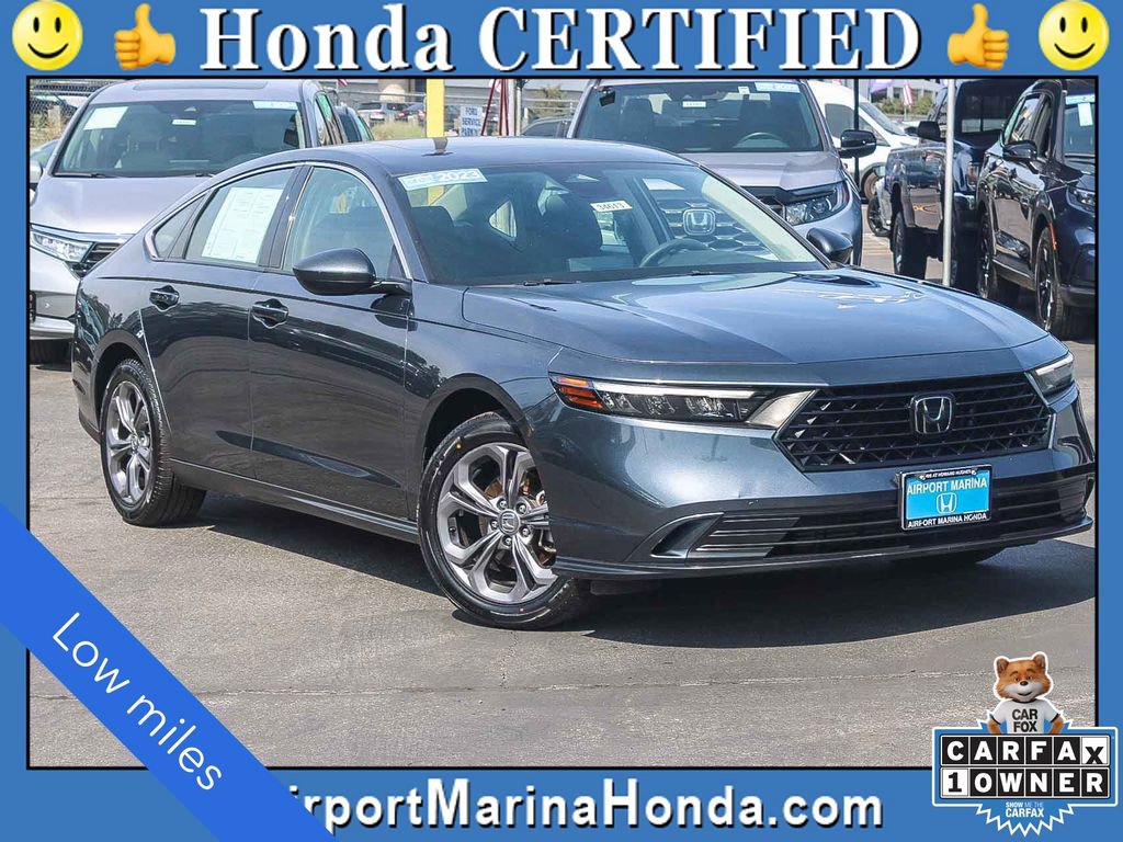 Certified 2023 Honda Accord EX