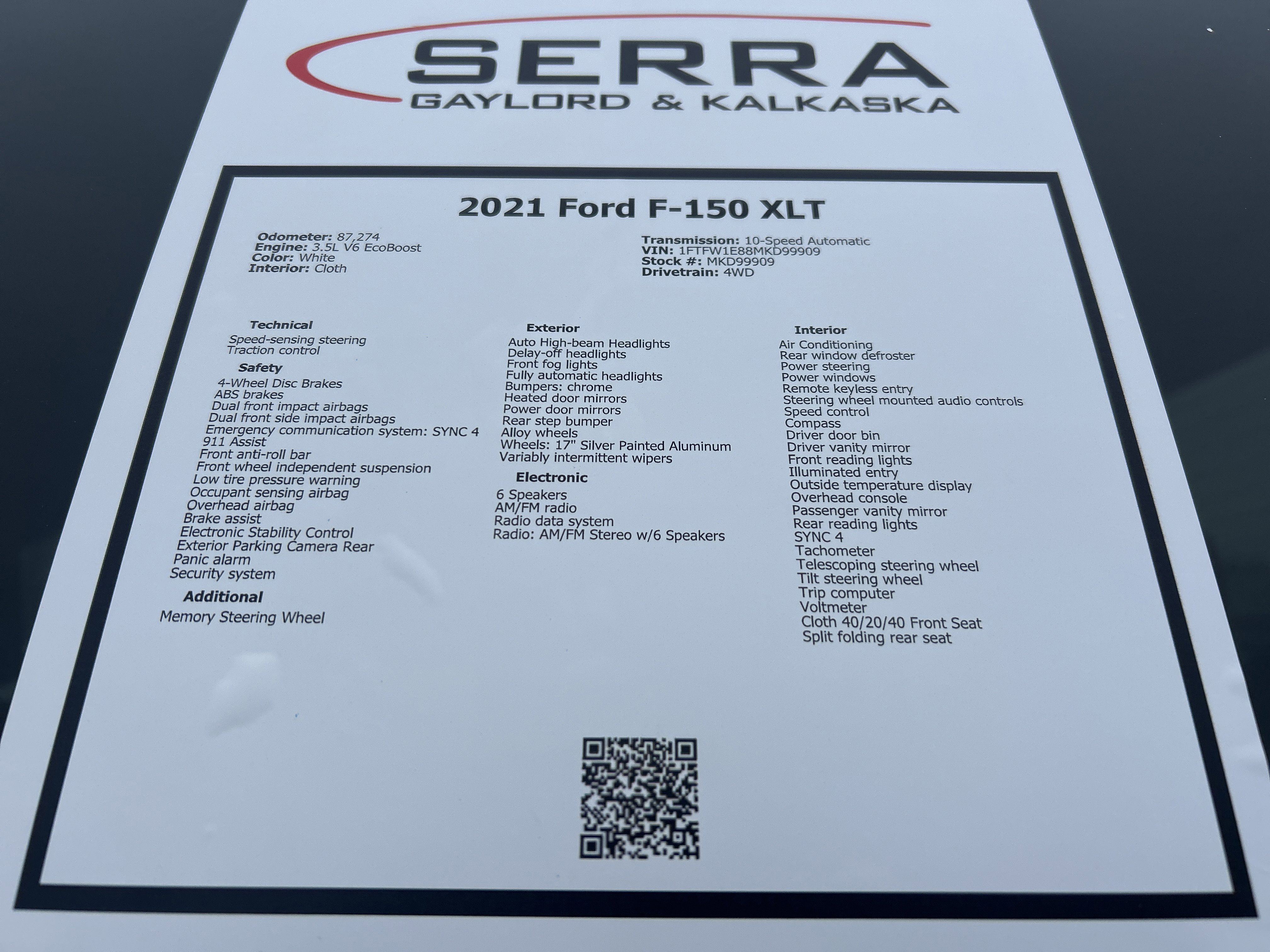 Used 2021 Ford F150 XLT w/ Max Trailer Tow Package image 27