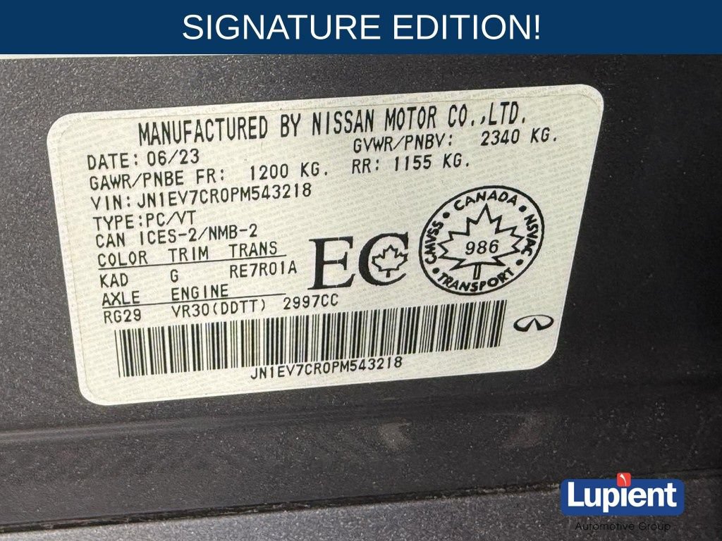 Used 2023 INFINITI Q50 Sensory AWD/4WD image 32