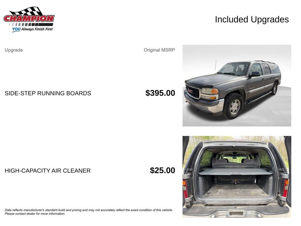 Used 2001 GMC Yukon XL SLE AWD/4WD image 4