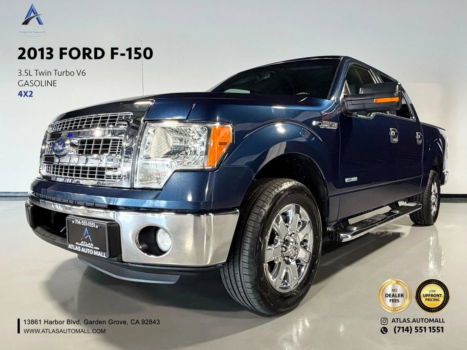 Used 2013 Ford F150 XLT w/ XLT Chrome Pkg RWD image 1
