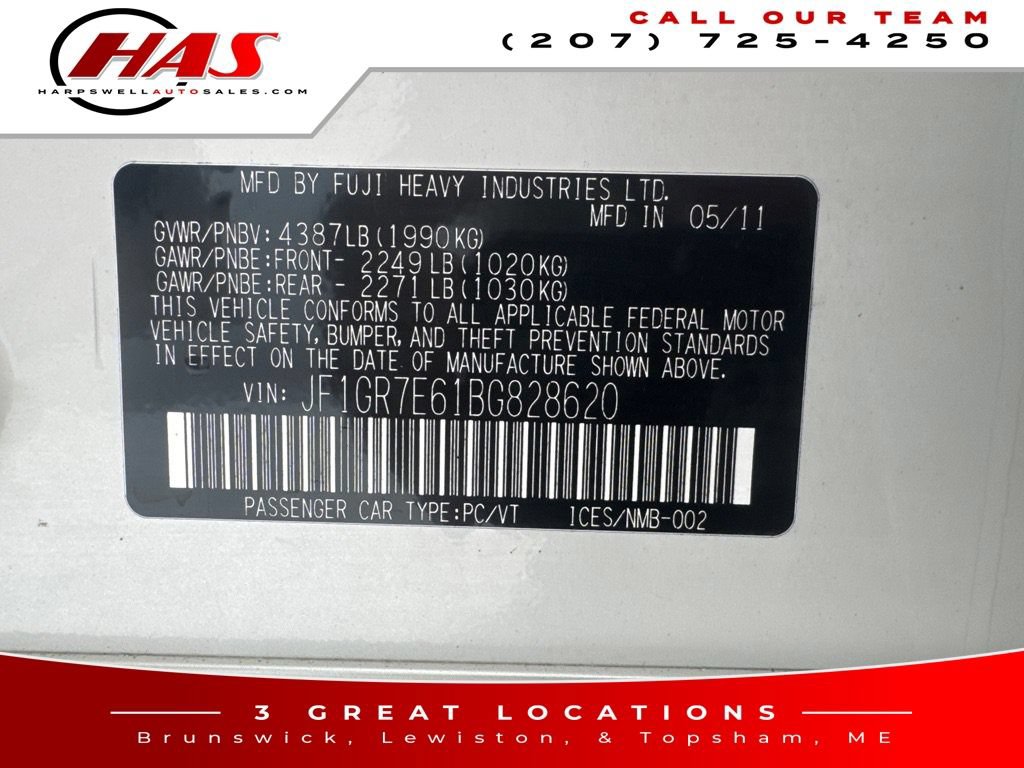 Used 2011 Subaru Impreza WRX Premium AWD/4WD image 17