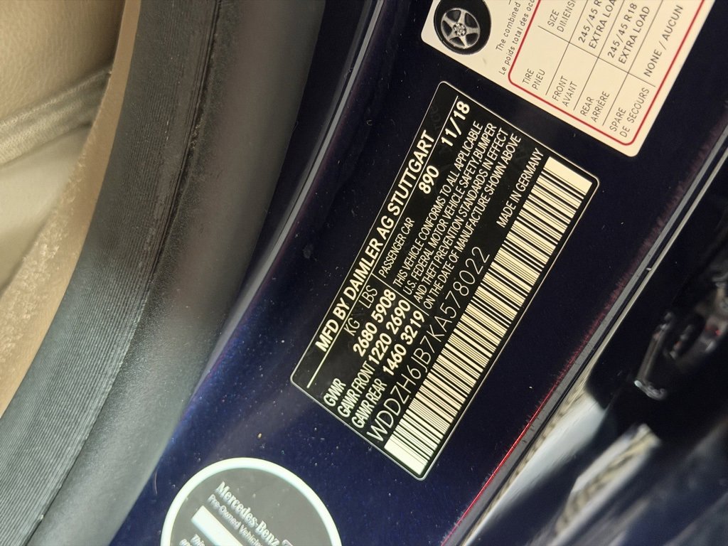 Used 2019 Mercedes-Benz E 450 E 450 w/ Premium Package image 24