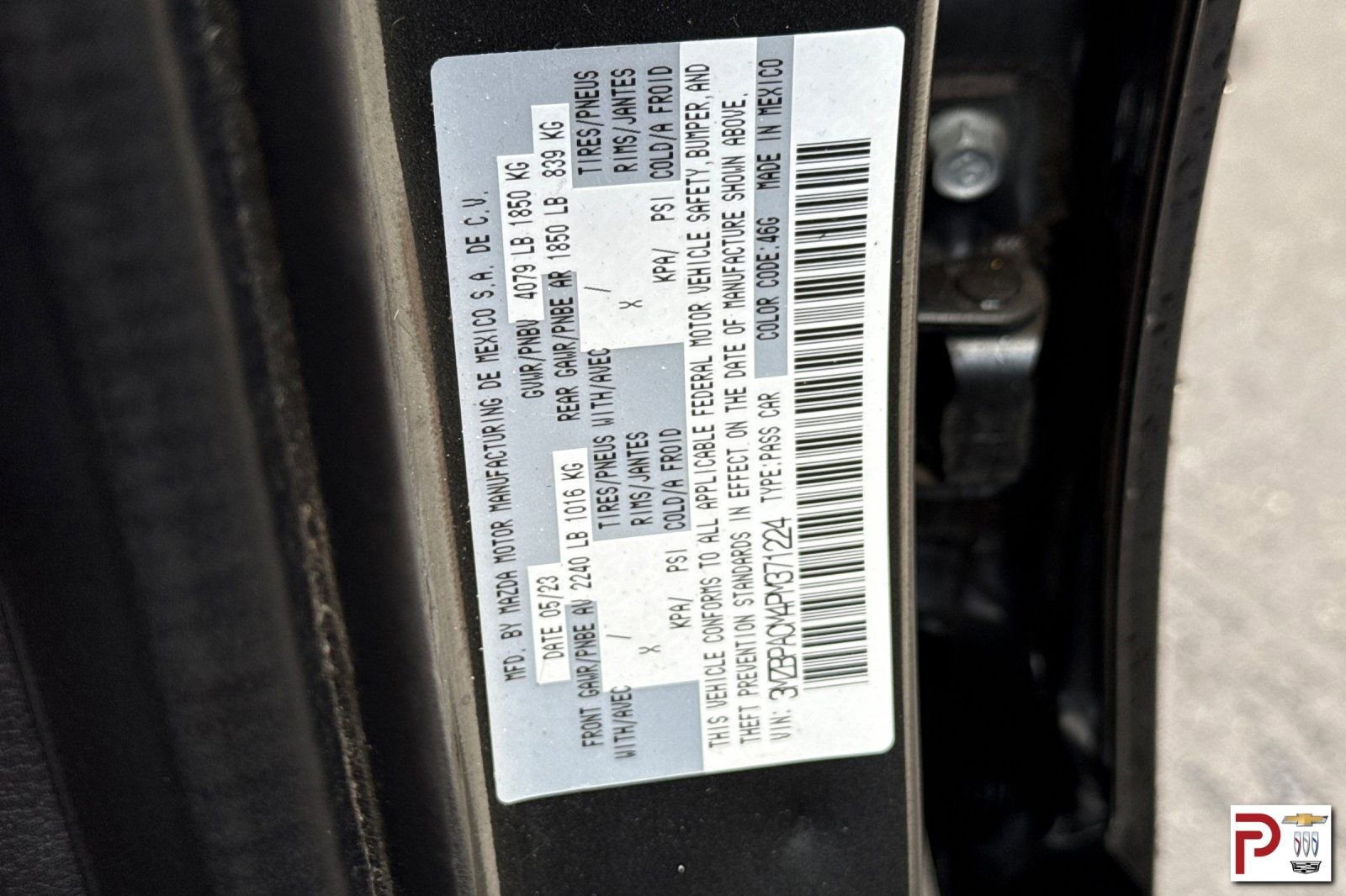 Used 2023 MAZDA MAZDA3 s image 34