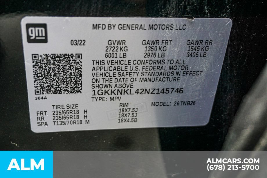Used 2022 GMC Acadia SLE w/ Driver Convenience Package FWD image 61