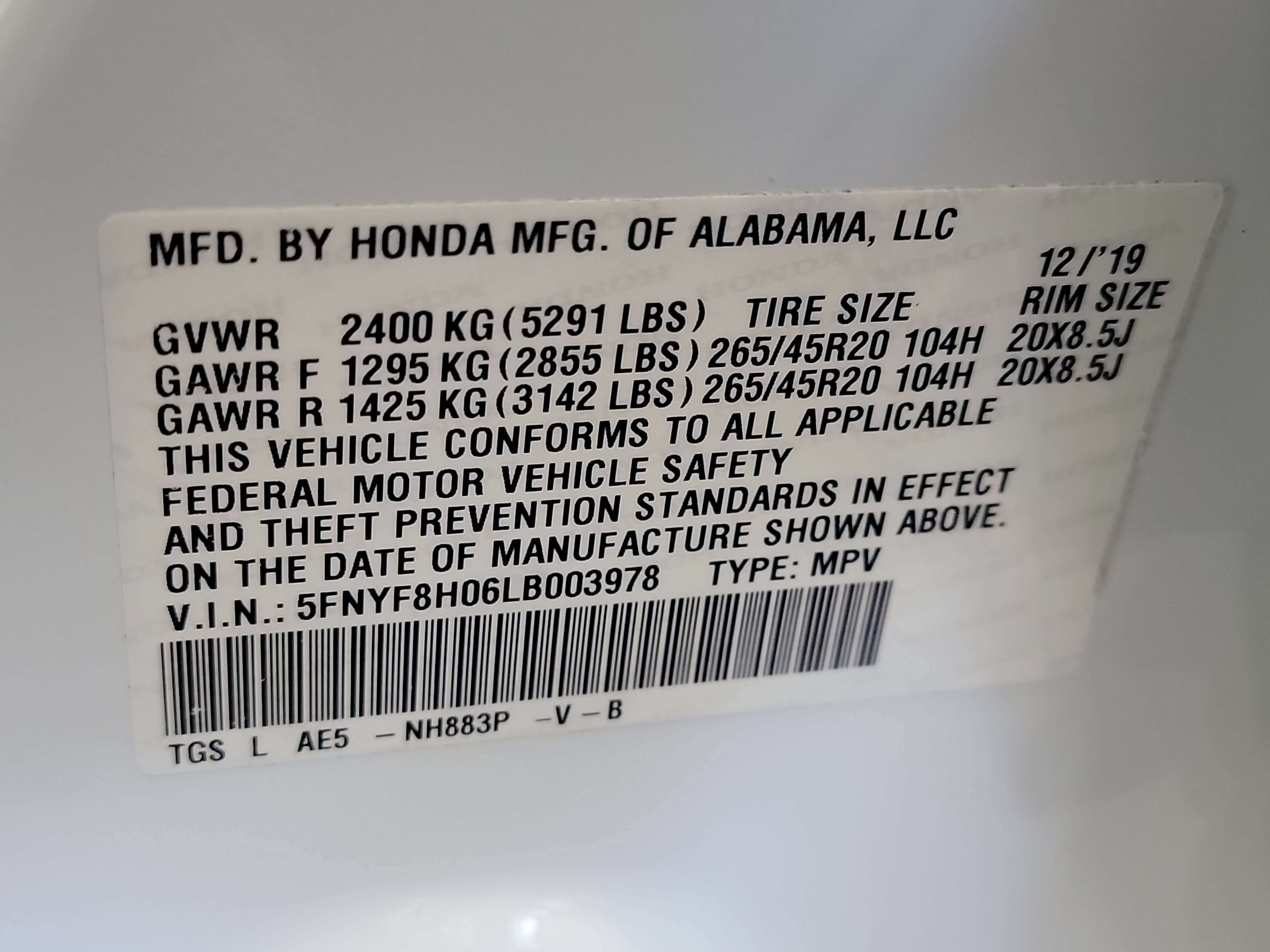 Used 2020 Honda Passport Elite image 33