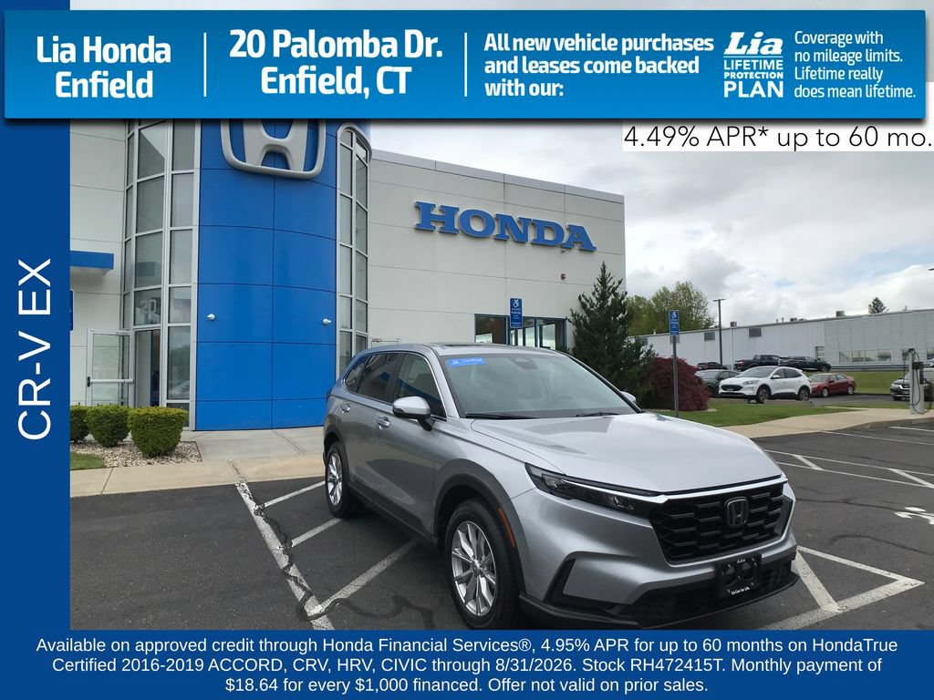 Certified 2024 Honda CR-V EX image 1