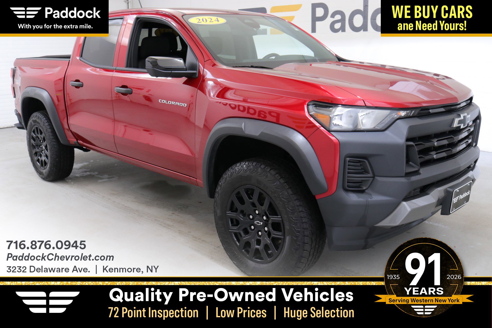 Used 2024 Chevrolet Colorado Trail Boss w/ Technology Package