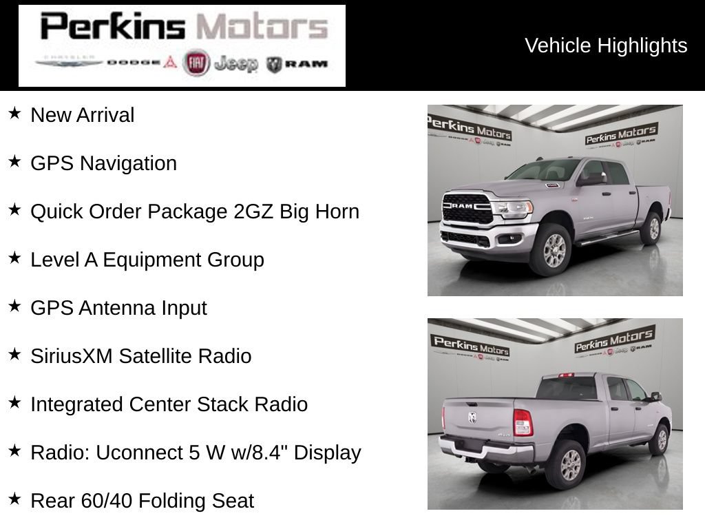 Used 2022 RAM 2500 Big Horn w/ Level A Equipment Group AWD/4WD image 7
