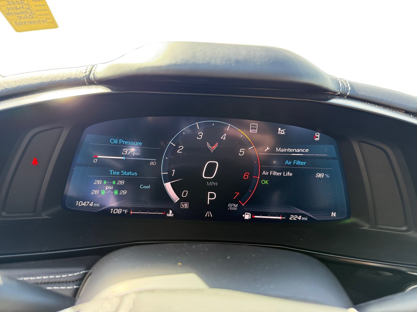 Used 2022 Chevrolet Corvette Stingray Premium Conv w/ Z51 Performance Package RWD image 11