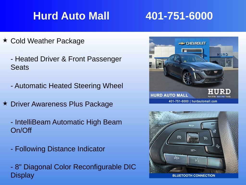 Used 2020 Cadillac CT5 Sport w/ Driver Awareness Plus Package image 18