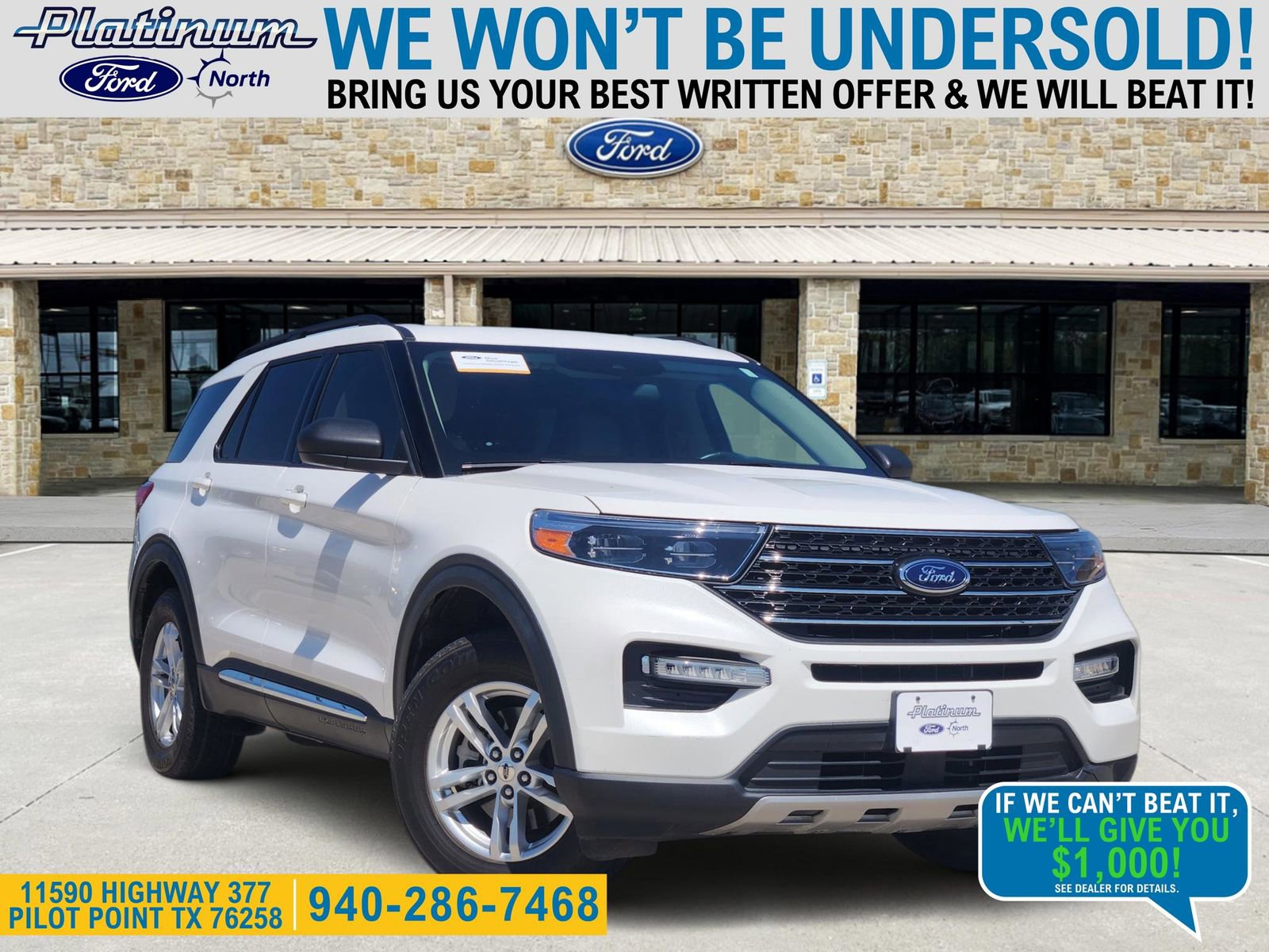 Used 2022 Ford Explorer XLT w/ Equipment Group 202A image 1