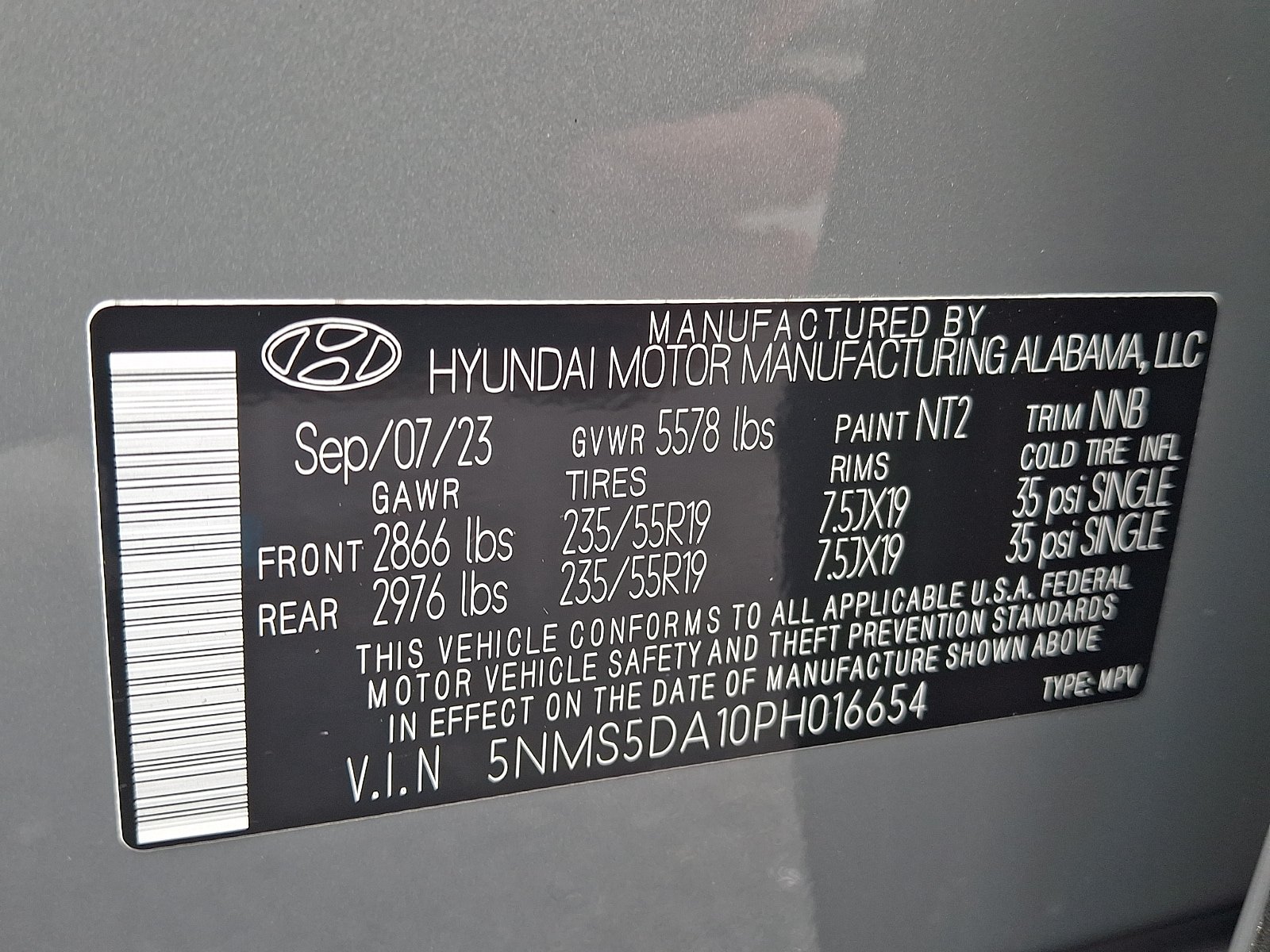 Used 2023 Hyundai Santa Fe Limited AWD/4WD image 28