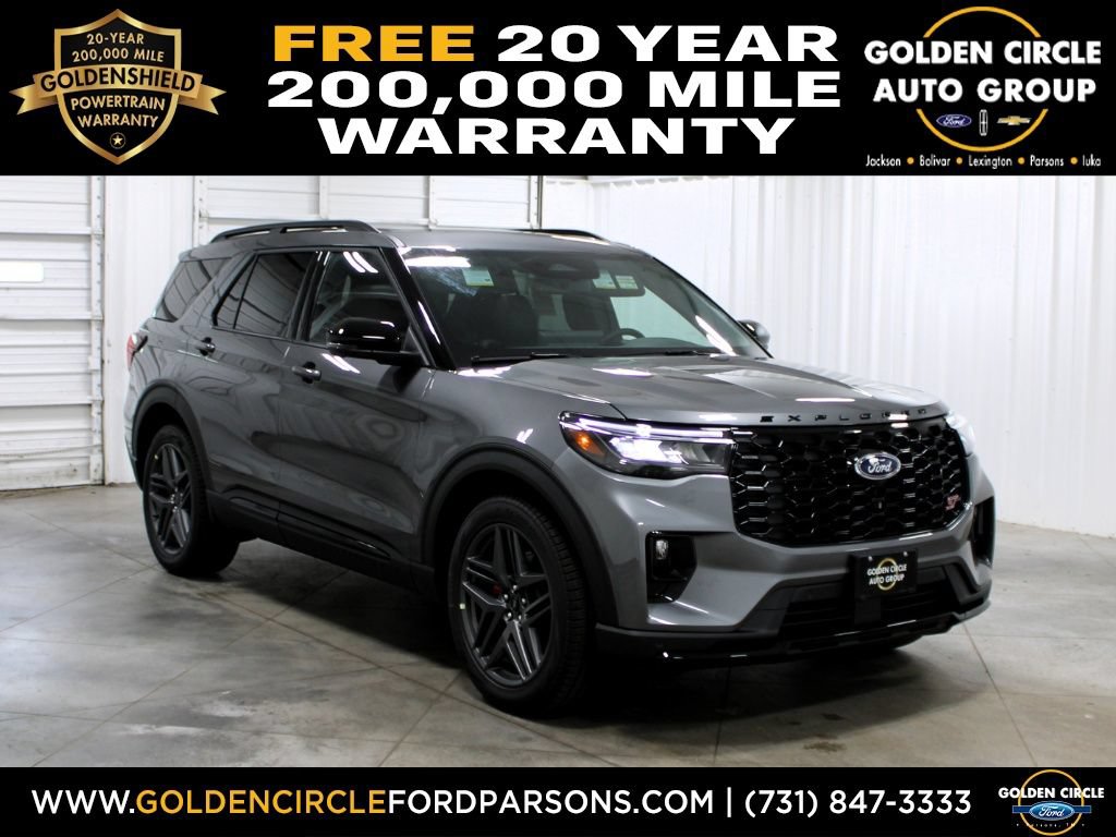 New 2026 Ford Explorer ST w/ Sun And Sound Package