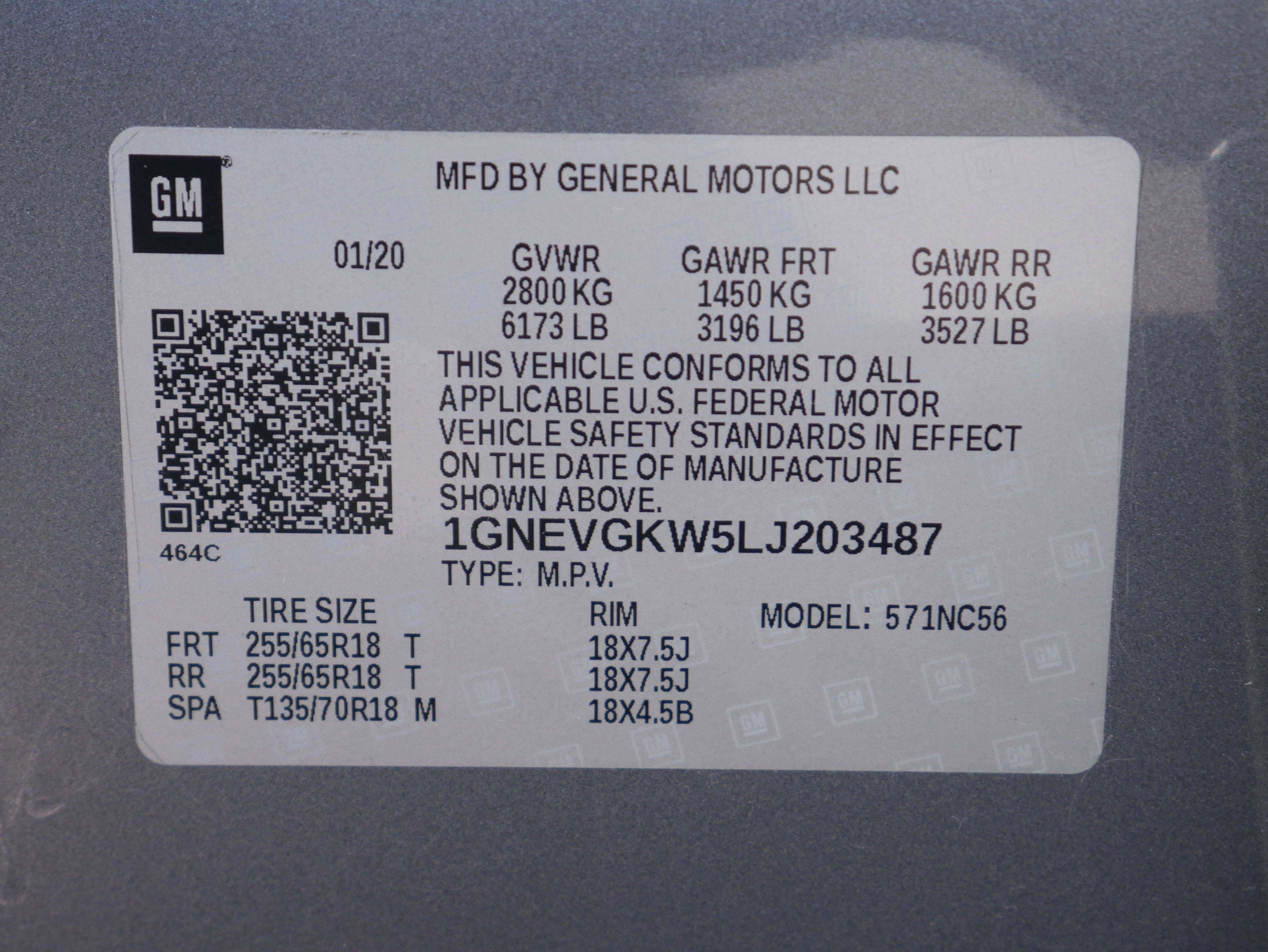 Certified 2020 Chevrolet Traverse LT w/ Driver Confidence II Package AWD/4WD image 32