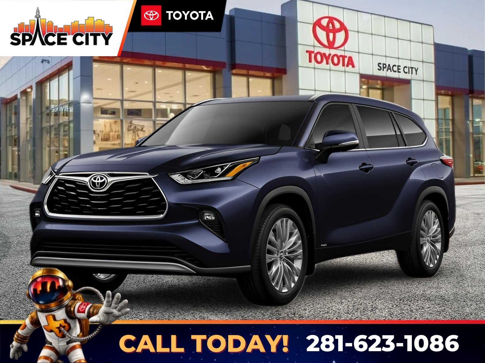 New 2026 Toyota Highlander Platinum AWD/4WD image 1
