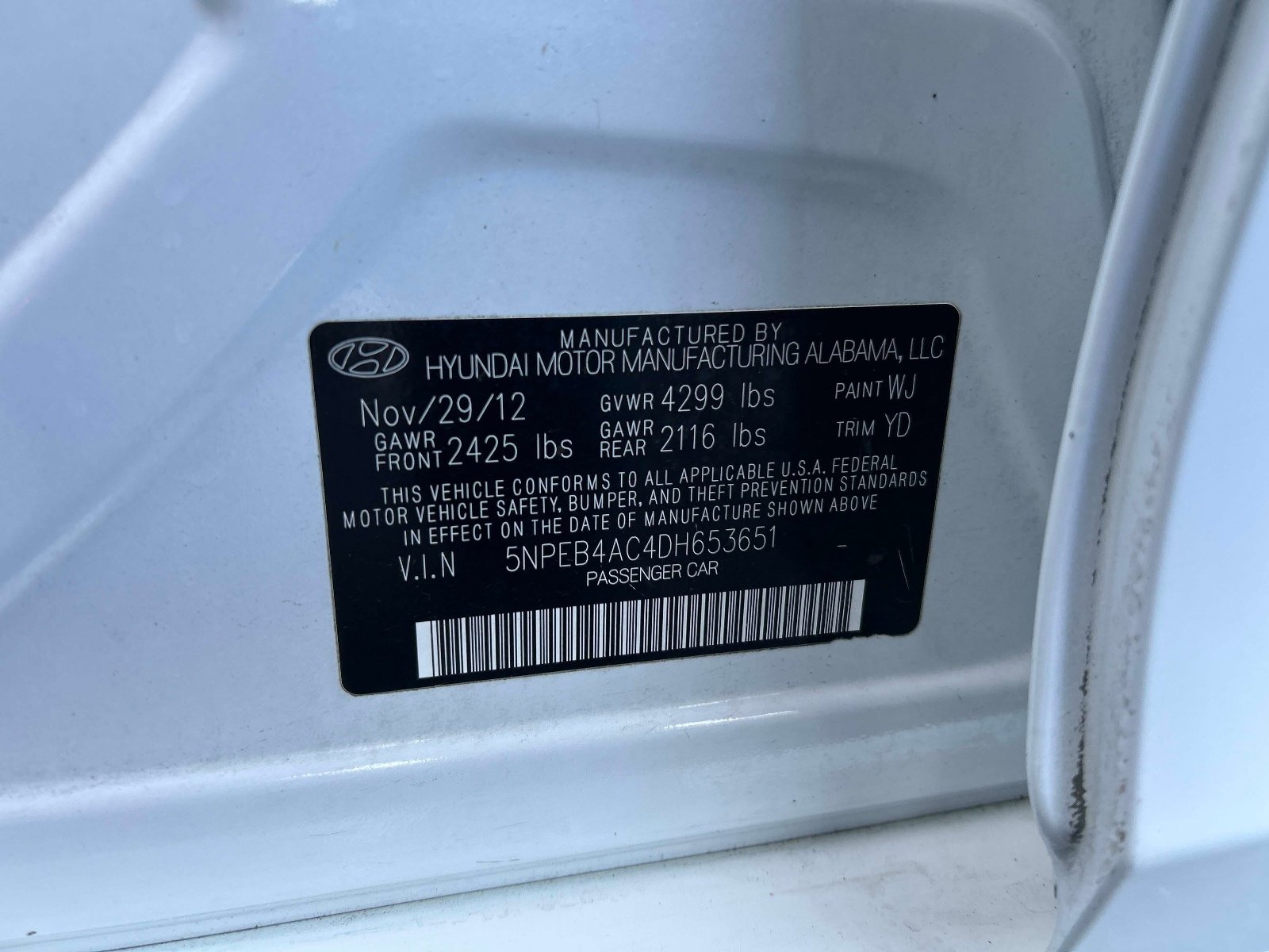 Used 2013 Hyundai Sonata GLS w/ Popular Equipment Pkg image 32